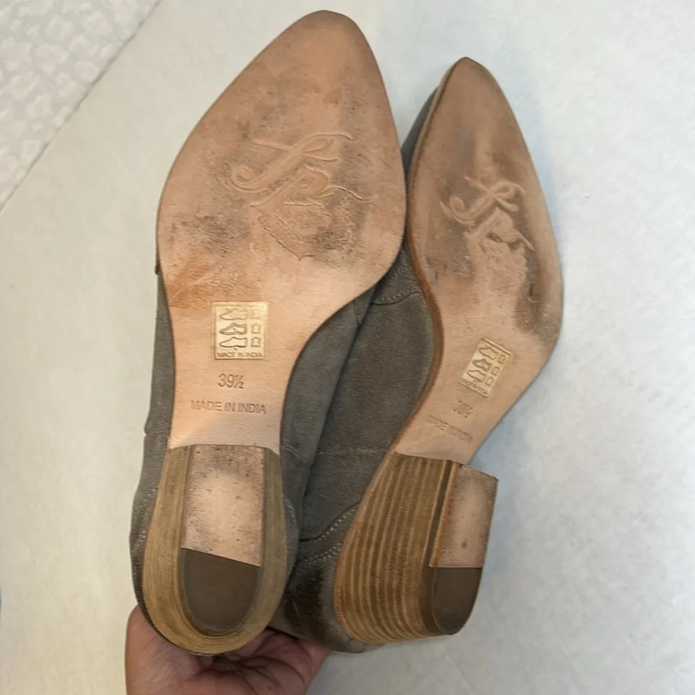 FREE PEOPLE NEW FRONTIER WESTERN BOOTS DISTRESSED - Picture 12 of 16